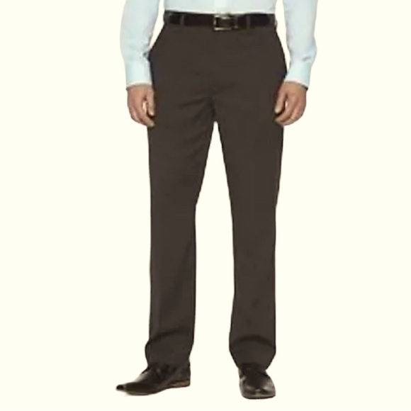 Billy London Other - New! Billy London Men's Modern Fit Dress Pants, Gray & Brown Pinstriped